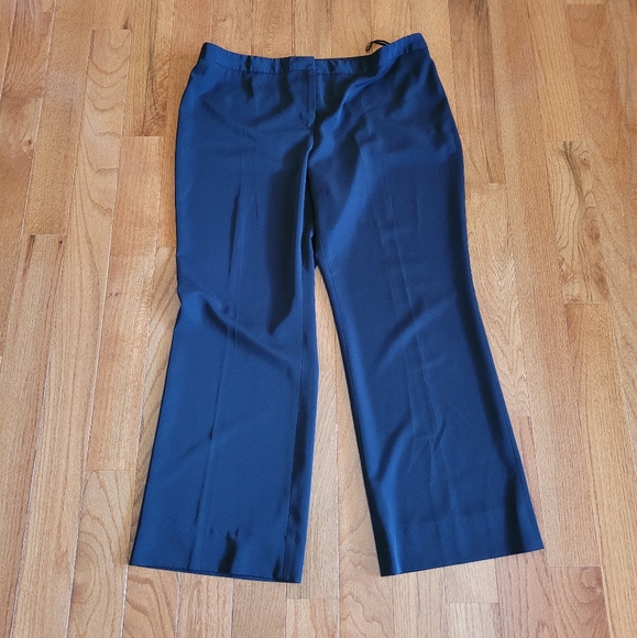 Beautiful Anne Klein Navy Blue Dress Work Formal Comfortable pants size 16 - Picture 1 of 7